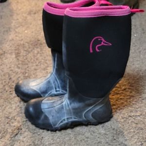 Ducks Unlimited women’s size 9 black boots